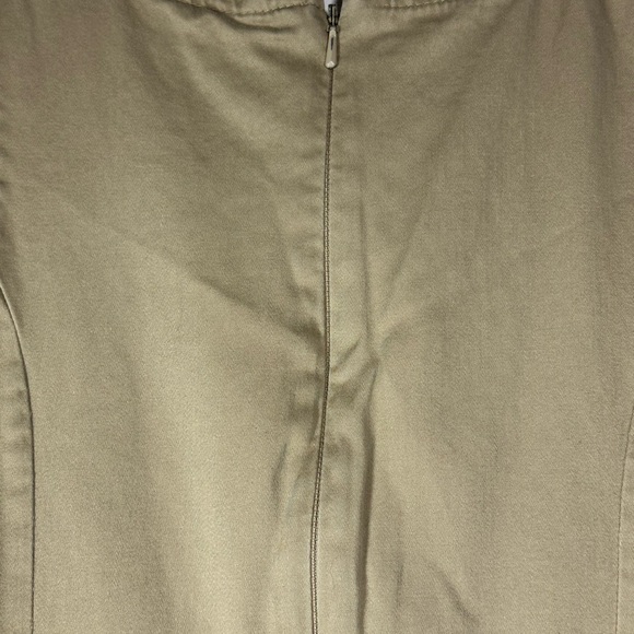 The Children's‎ Place Khaki Jumper Dress M3gan Megan Size 6X-7 new with flaw - Picture 6 of 15